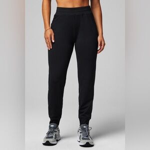 Fabletics Black On the Go Cold Weather Jogger; Size XL; NWT
